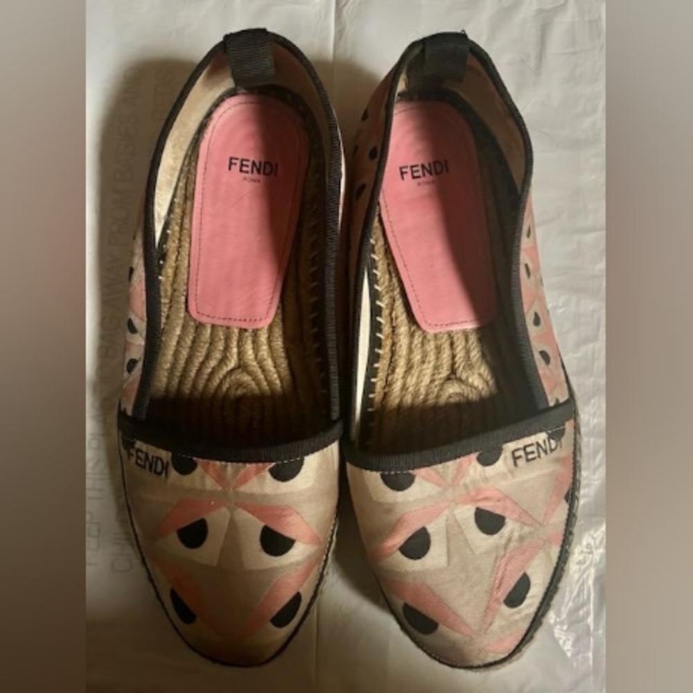 Extremely well loved Fendi moccasin